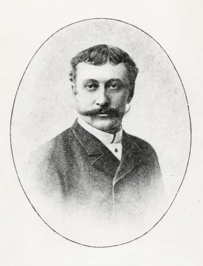 Porträt von Charles Francon von French Photographer